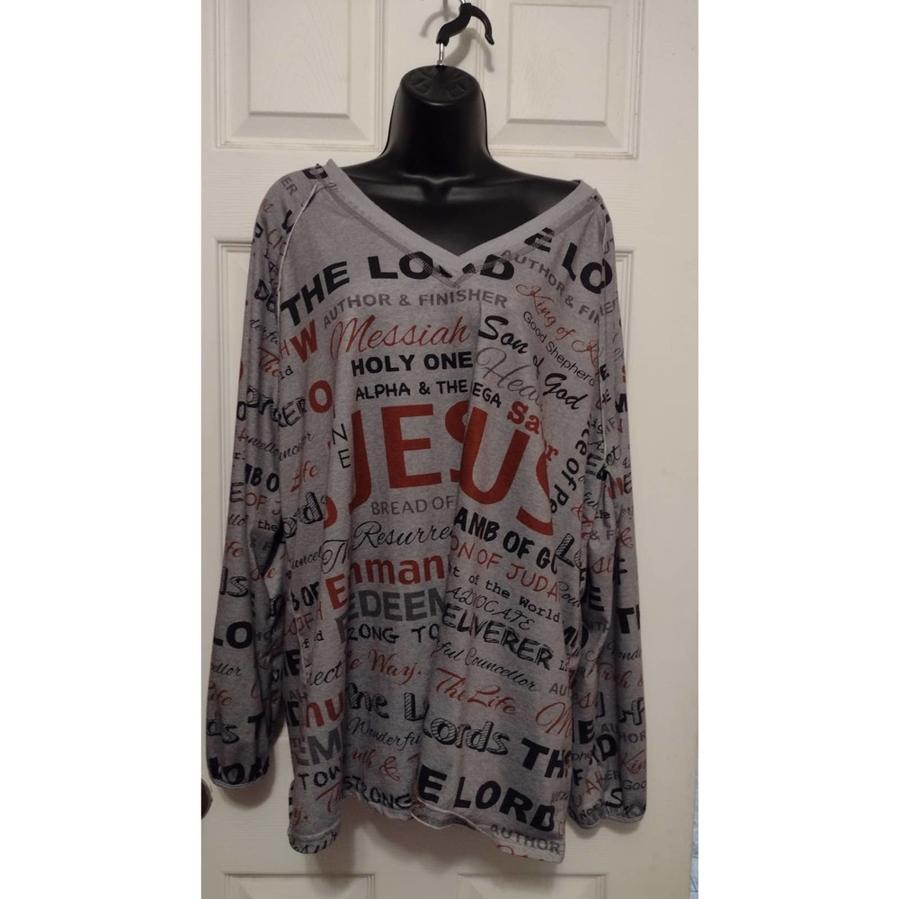 Mislook brand Women's Jesus shirt size 3xl